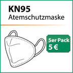 Atemschutzmaske 5er-Pack KN95