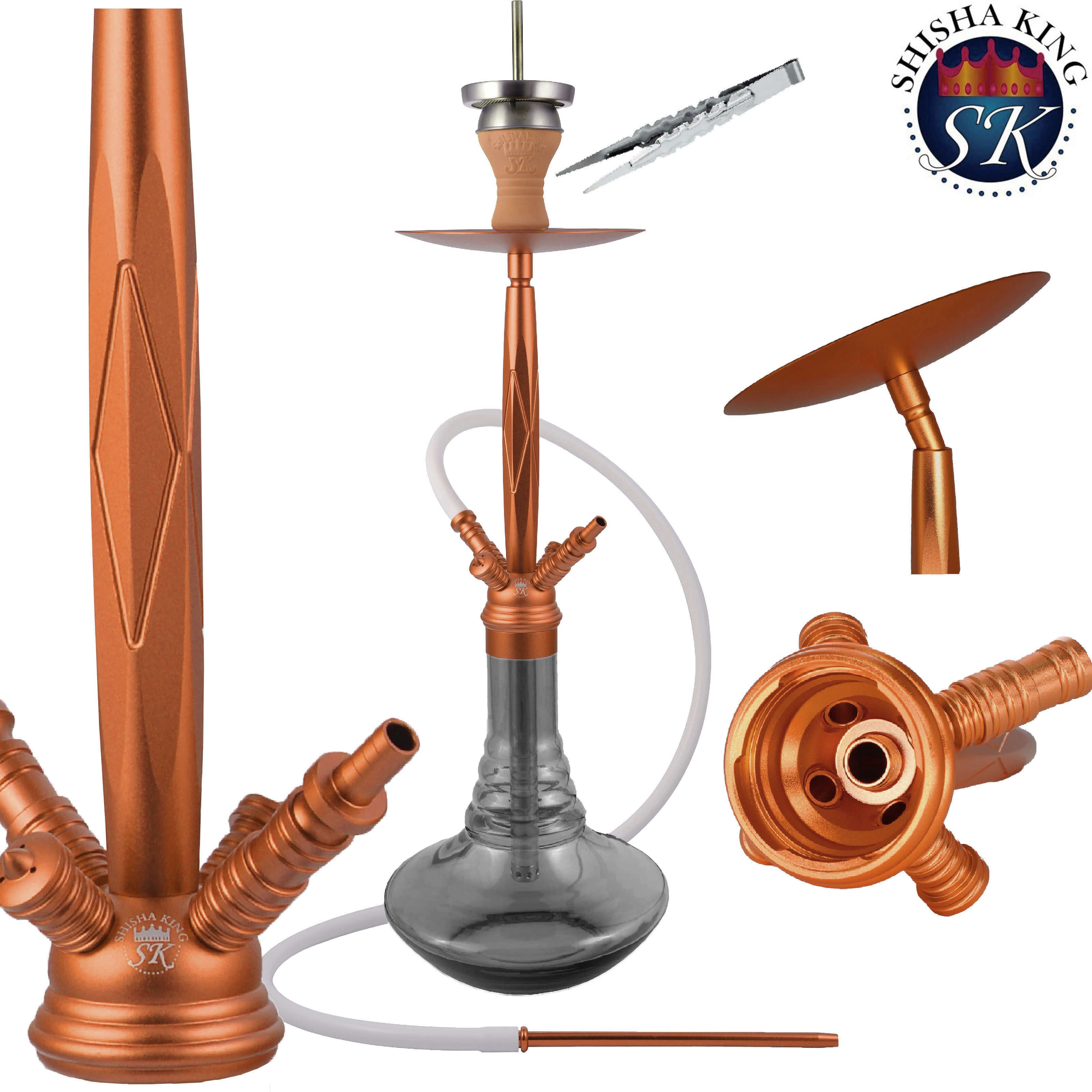 SKS 612 Bermuda - Roségold / Light Black