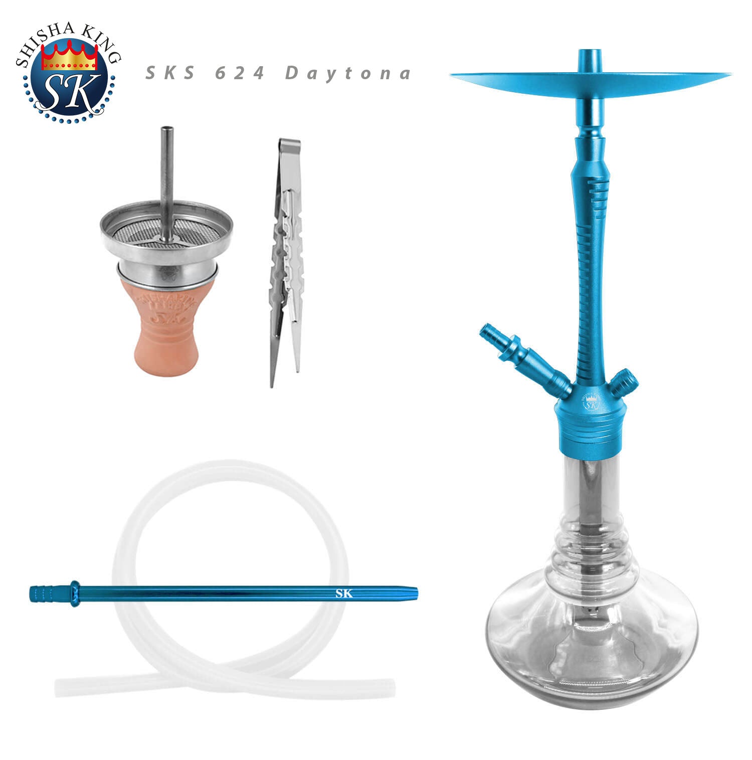 SKS 624 Daytona - Skyblue / Clear