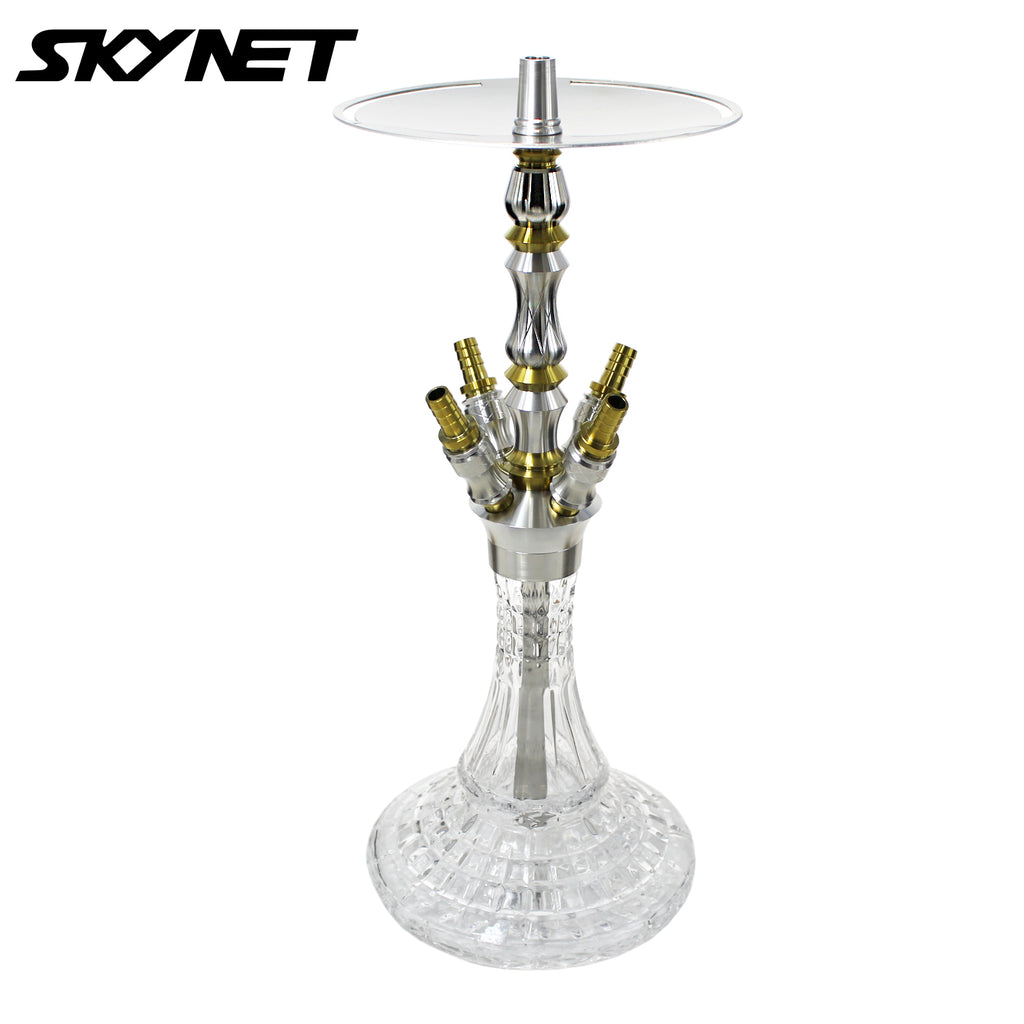 Skynet 716 Bellagio Edelstahl Shisha
