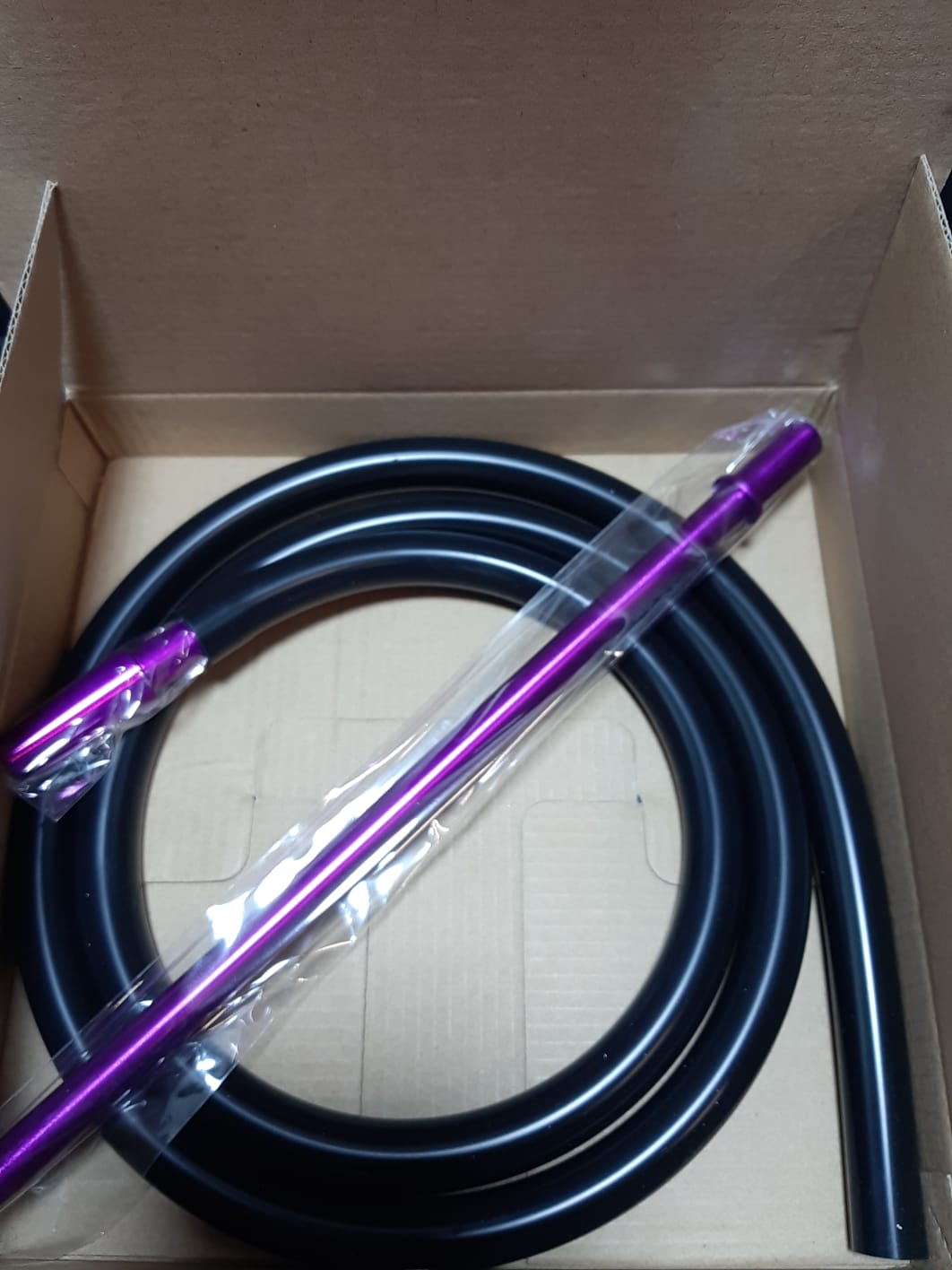 SKS Silikonschlauchset - Purple/Black