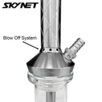 Skynet 738 4U Edelstahl Shisha "Pink"