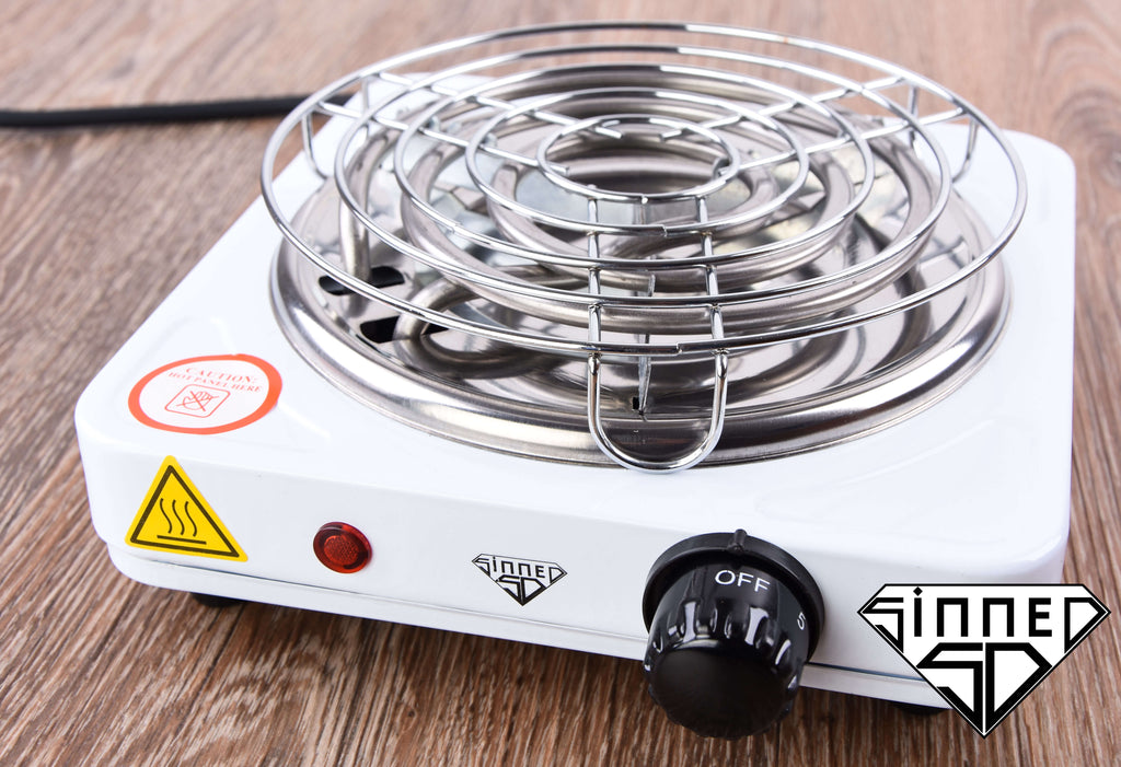 Sinned Kohlenanzünder (elektrisch) inkl. Kohlegitter