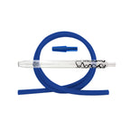 SKS Magic Stripes Silikonschlauchset - Black-White/Blue