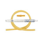 SKS Magic Stripes Silikonschlauchset - Blue/Gold