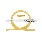 SKS Magic Stripes Silikonschlauchset - Black-White/Gold