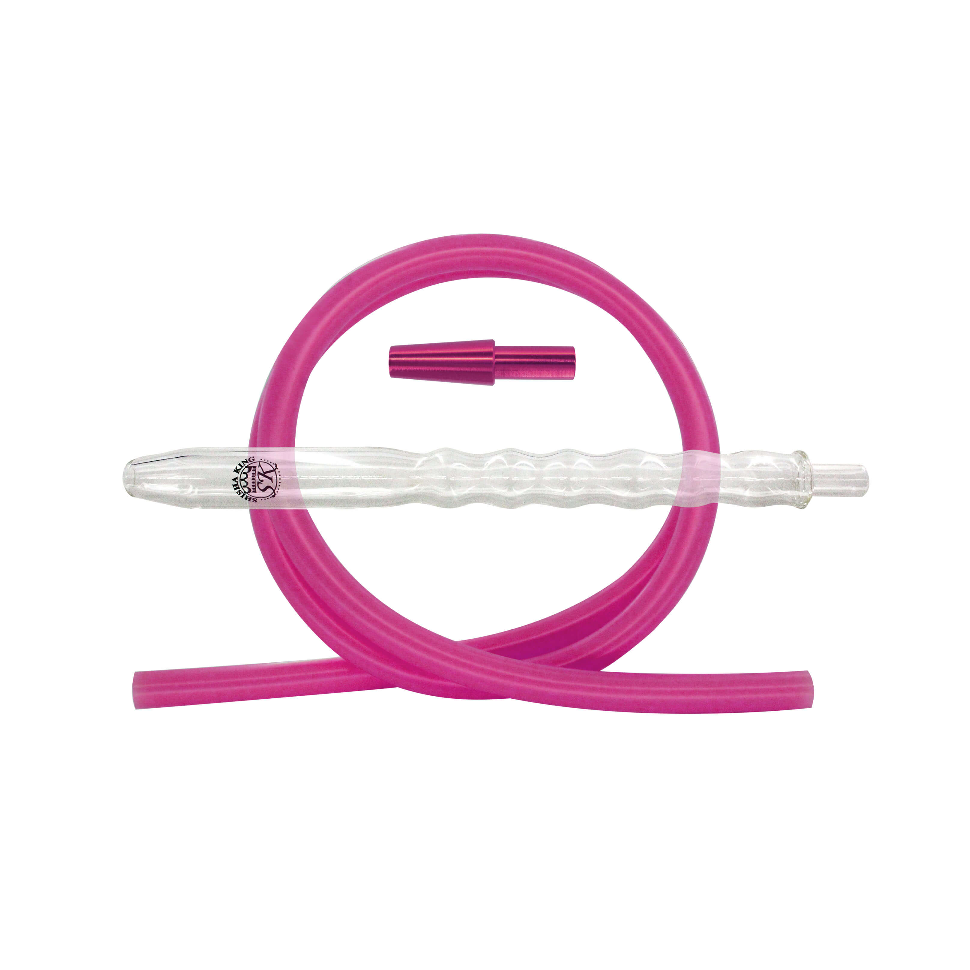 SKS Bubble Fusion Clear Schlauchset - Pink