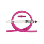 SKS Magic Stripes Silikonschlauchset - Black/Pink