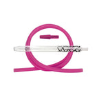 SKS Magic Stripes Silikonschlauchset - Black-White/Pink