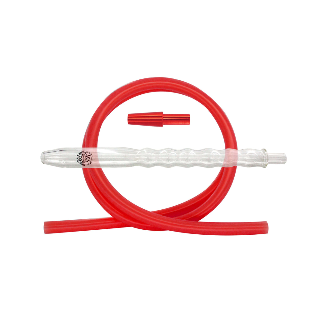 SKS Bubble Fusion Clear Schlauchset - Red