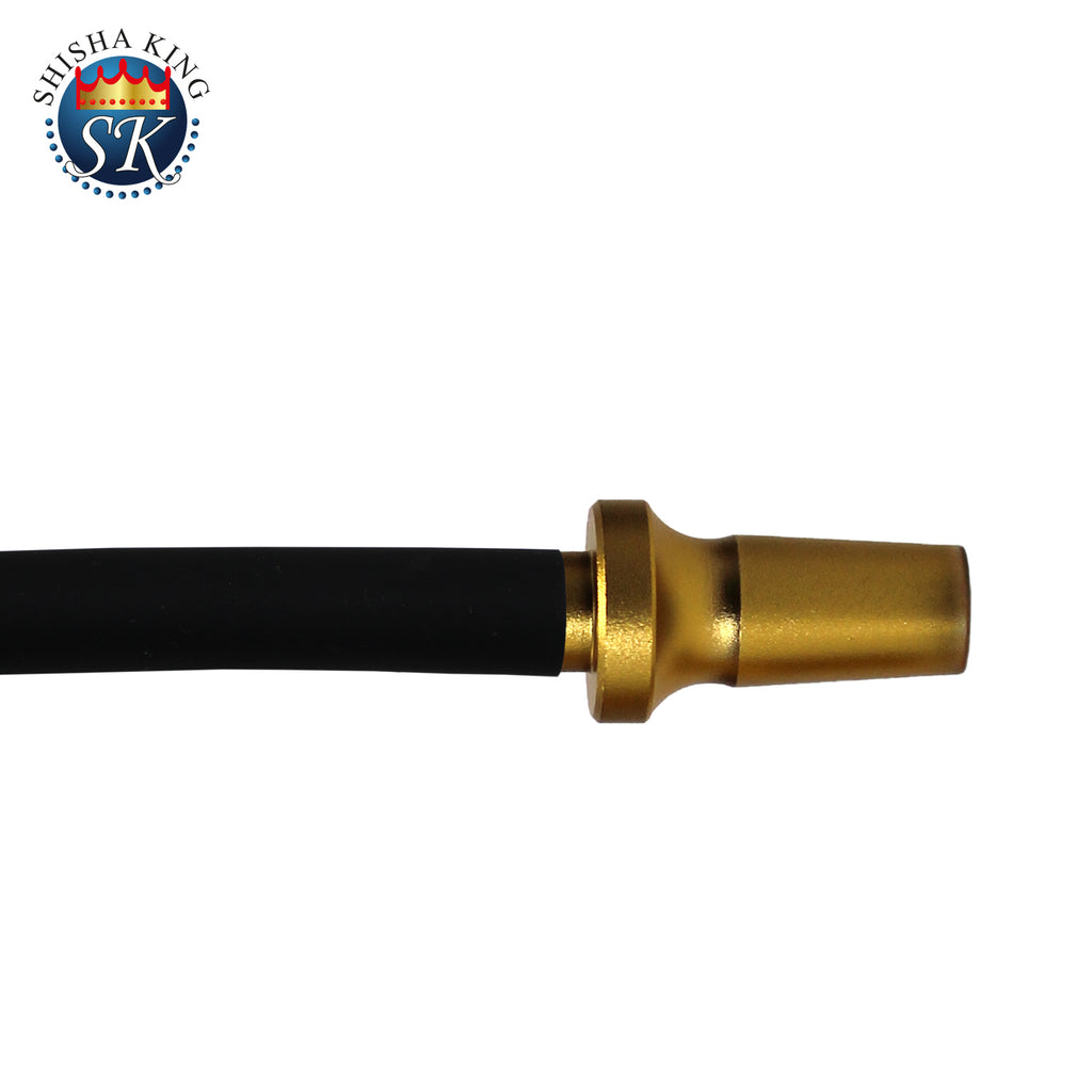 SKS Schlauch-Endstück mit Schliff - Gold