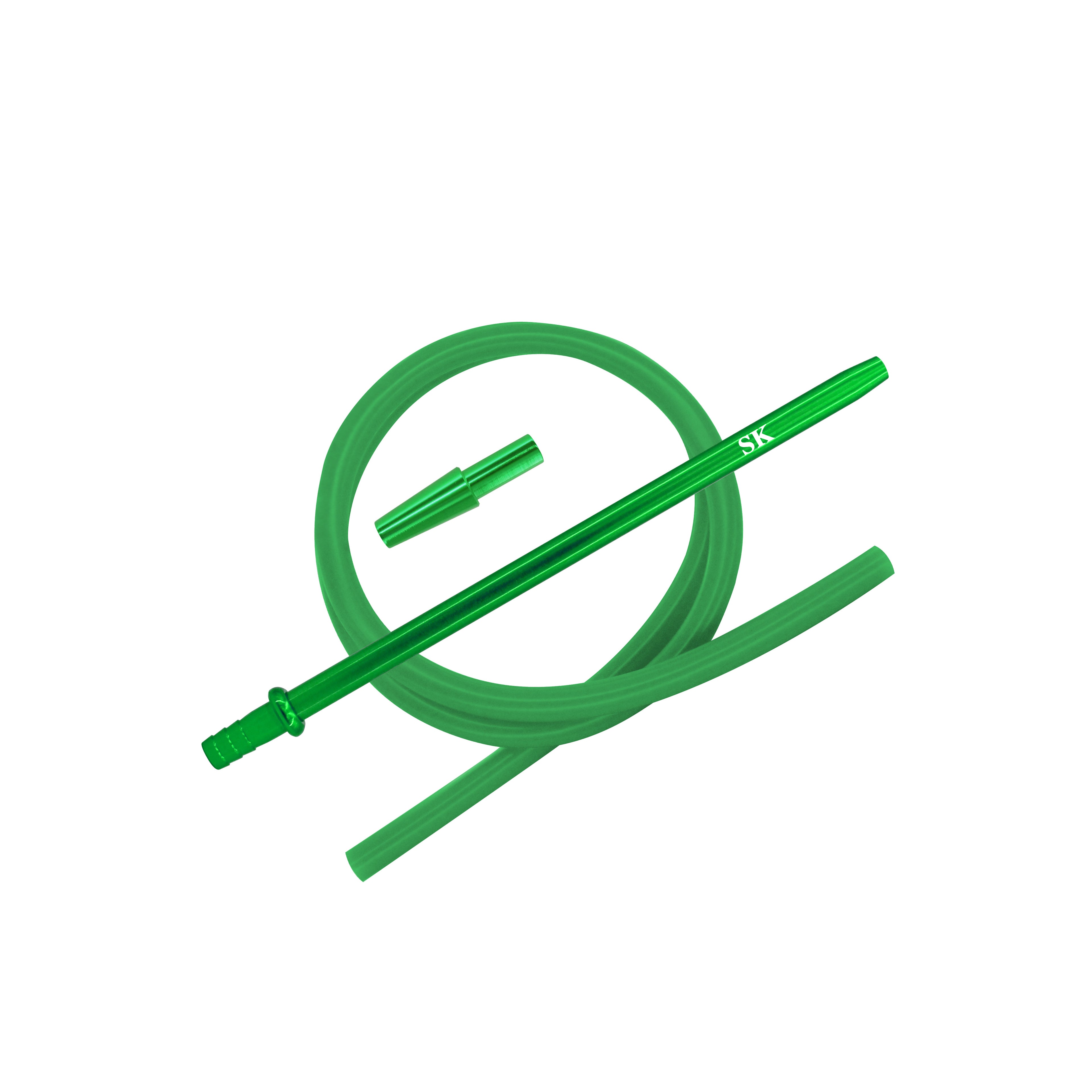 SKS Silikonschlauchset - Green/Green