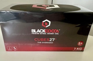Black Coco 27er- 1 KG Packung Shisha Kohle