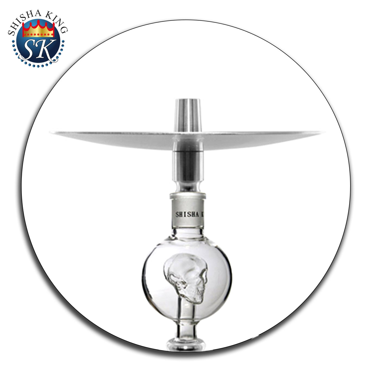 SKS Molassefänger "Totenkopf Small Clear"