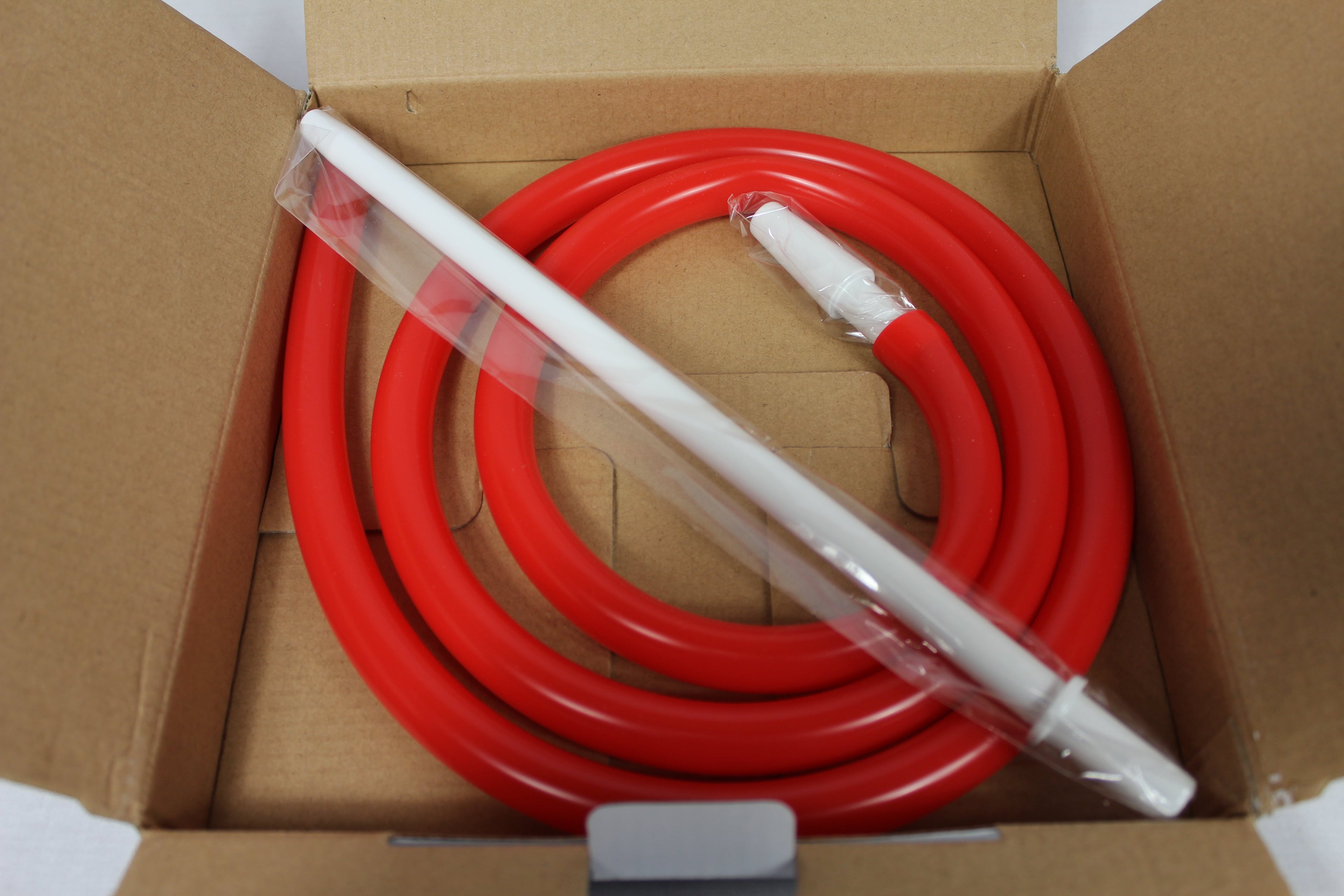 SKS Silikonschlauchset - White/Red