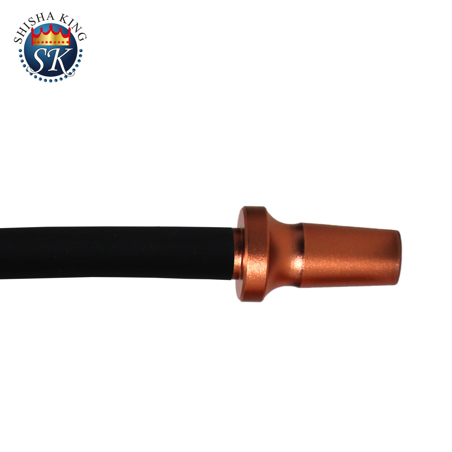 SKS Schlauch-Endstück mit Schliff - Roségold