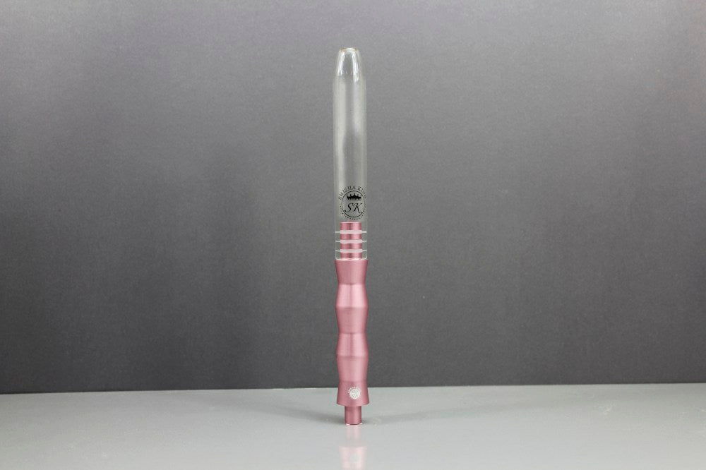 SKS Novelly Glas/Alu Mundstück Luna - Rosa