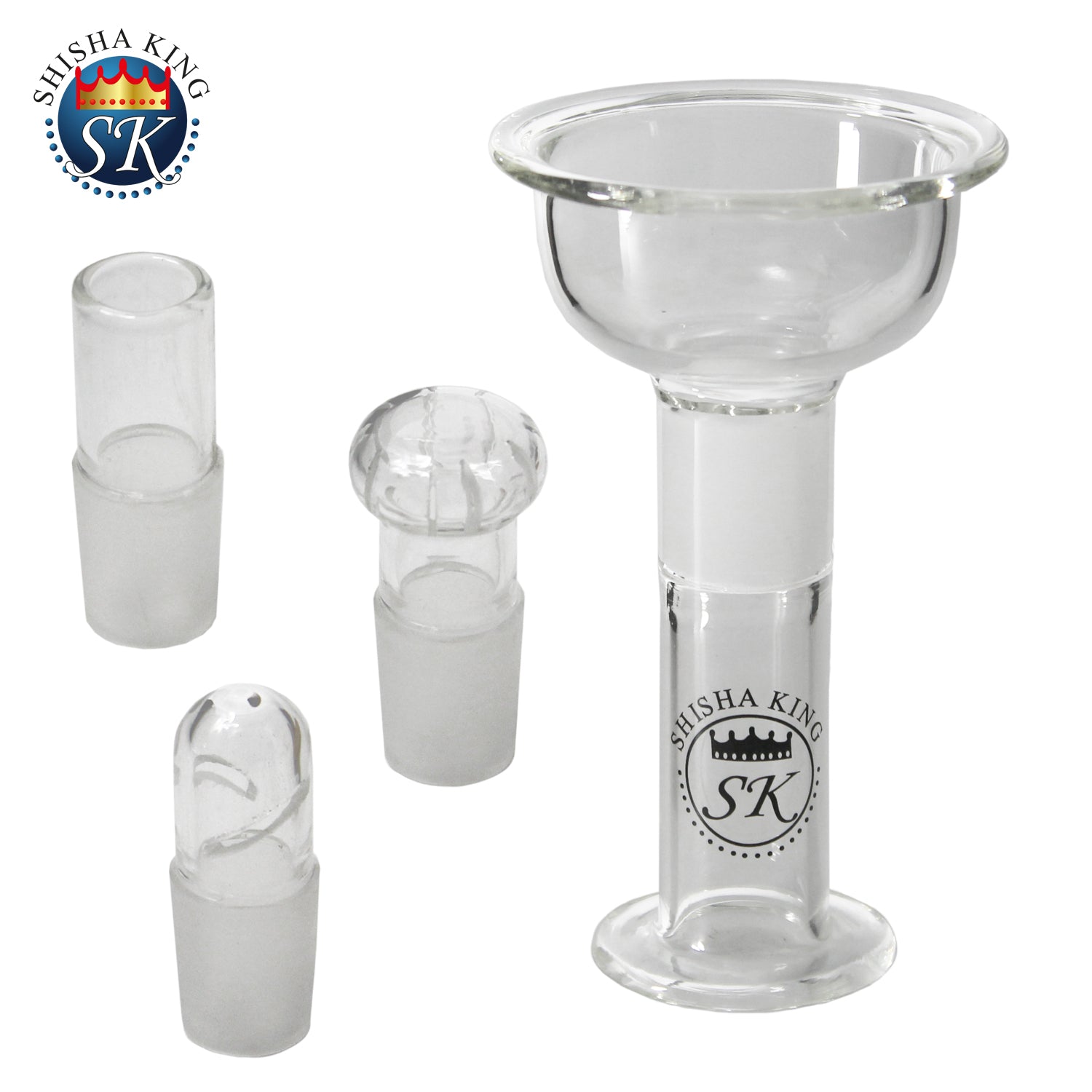 SKS 3 in 1 Shisha Glaskopf Set