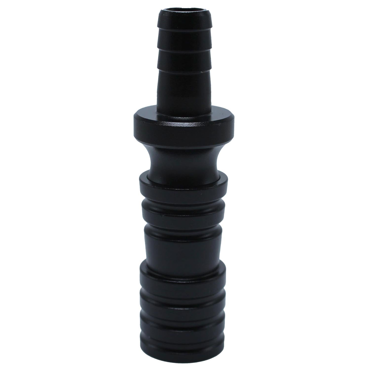 SKS 610-618  Schlauchadapter mit Schliff - Black