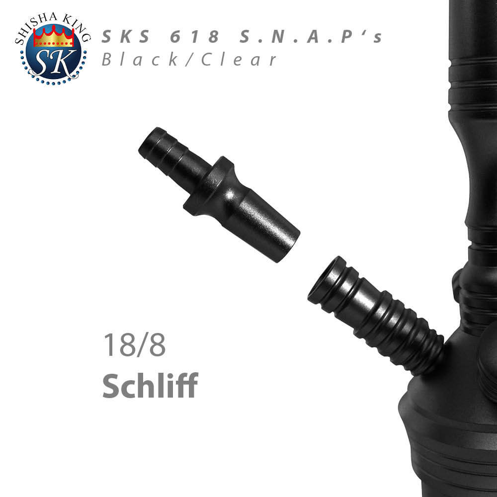 SKS 618 S.N.A.P's - Black / Clear