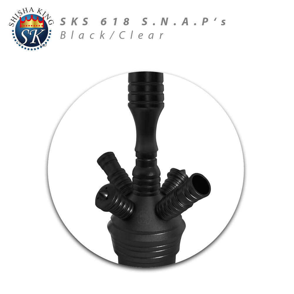 SKS 618 S.N.A.P's - Black / Clear
