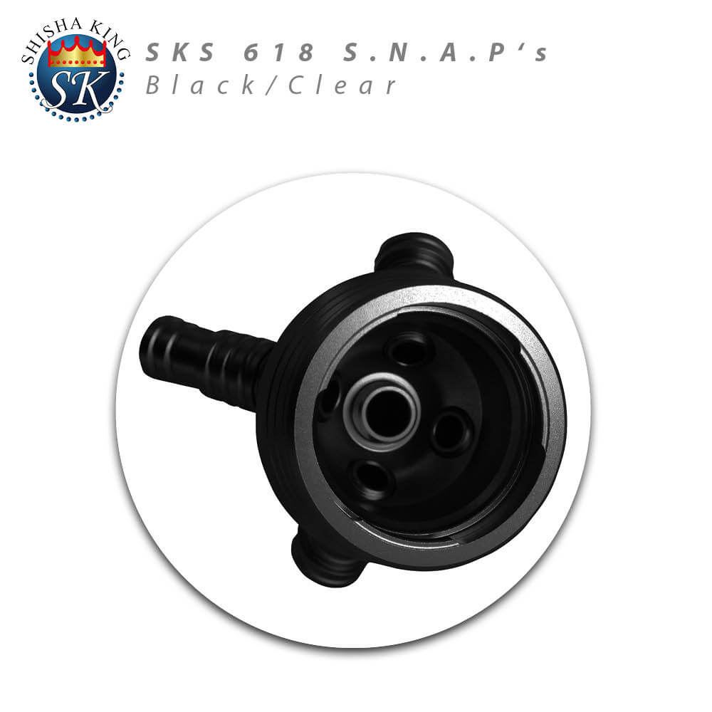 SKS 618 S.N.A.P's - Black / Clear