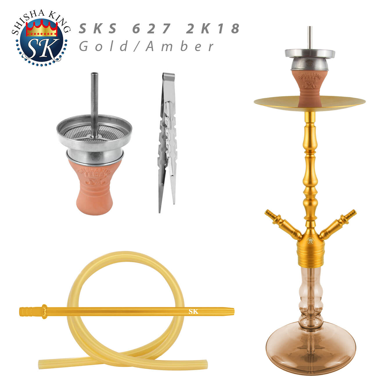 SKS 627 2K18 - Gold / Amber