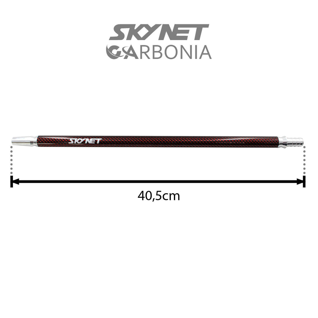Skynet Carbonia Mundstück - Bright Red Lines