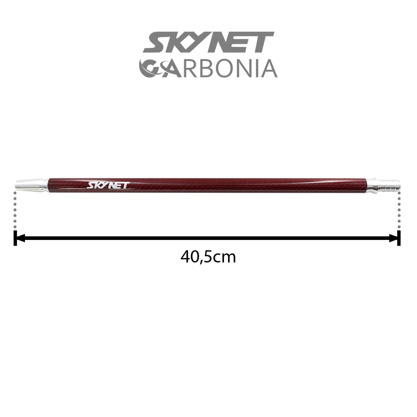 Skynet Carbonia Mundstück - Bright Red