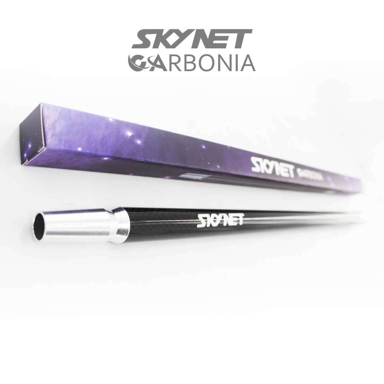 Skynet Carbonia Mundstück - Bright Black