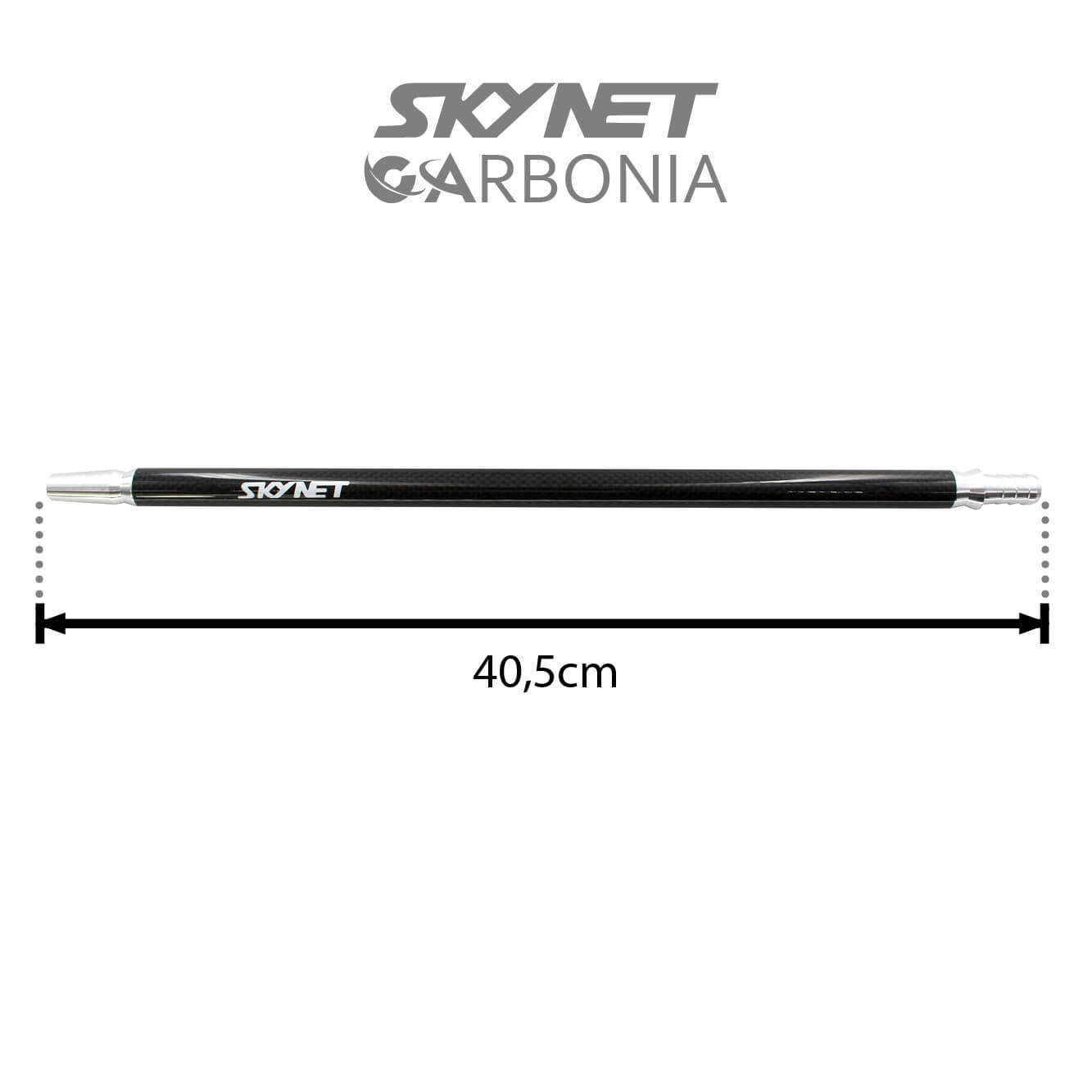 Skynet Carbonia Mundstück - Bright Black