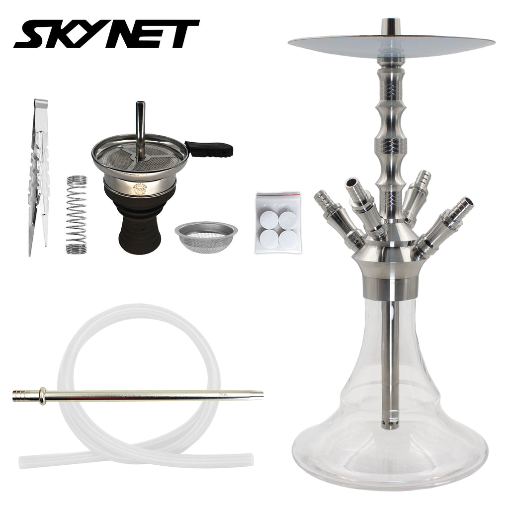 Skynet 723 Lune Edelstahl Shisha
