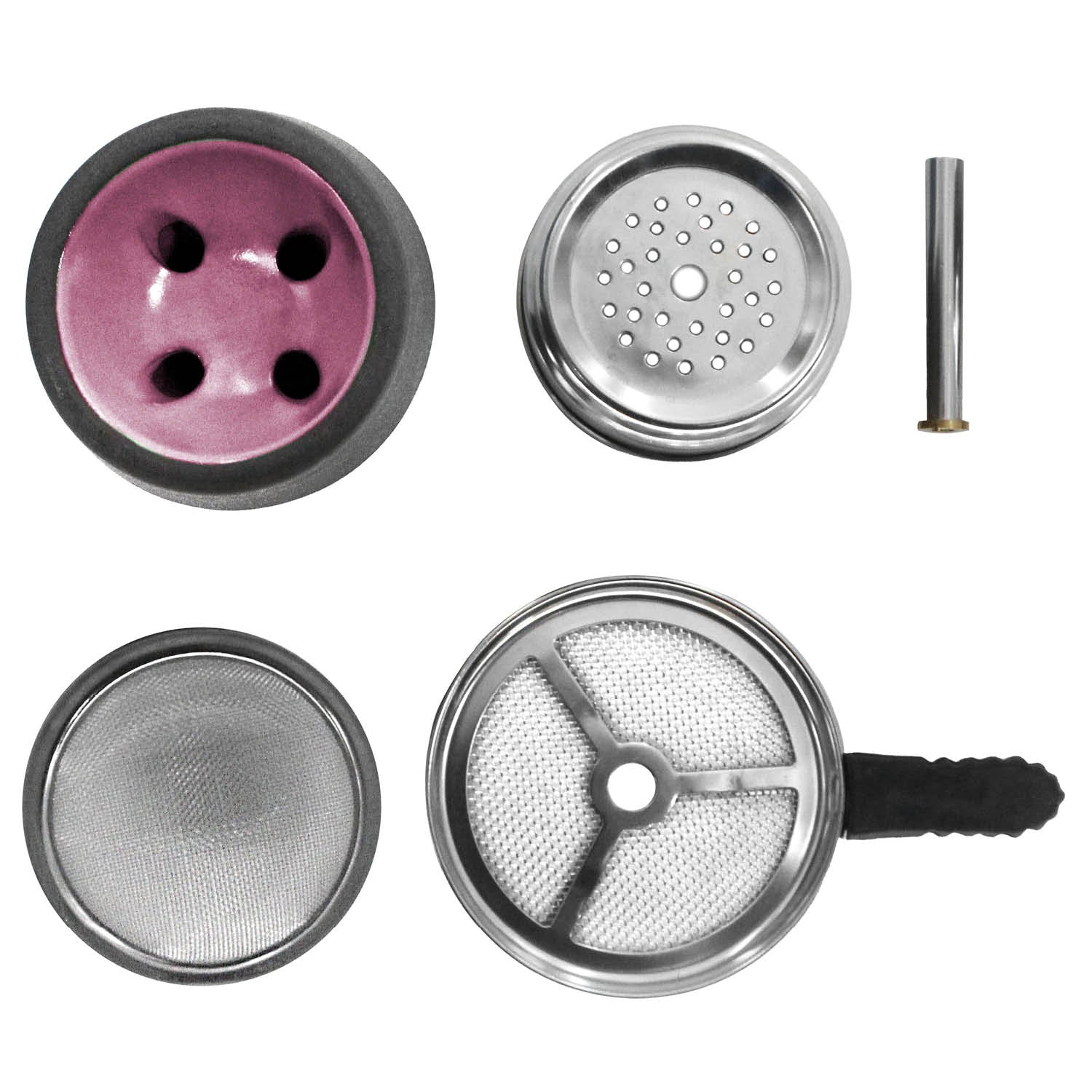 Shisha King Steinkopf Set "Chill Mountain" - Purple