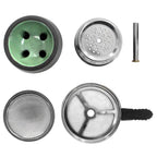 Shisha King Steinkopf Set "Chill Mountain" - Green