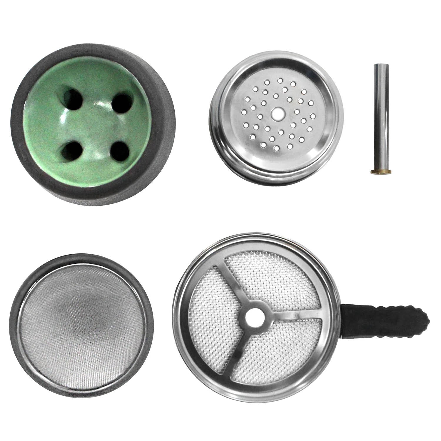 Shisha King Steinkopf Set "Chill Mountain" - Green