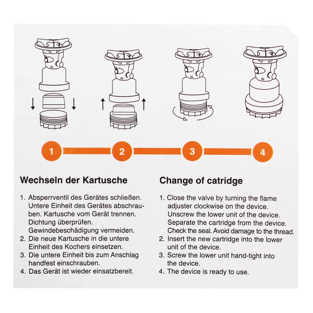 Tom Gaskocher / Kohleanzünder inkl. Kohlegitter und Gaskartusche