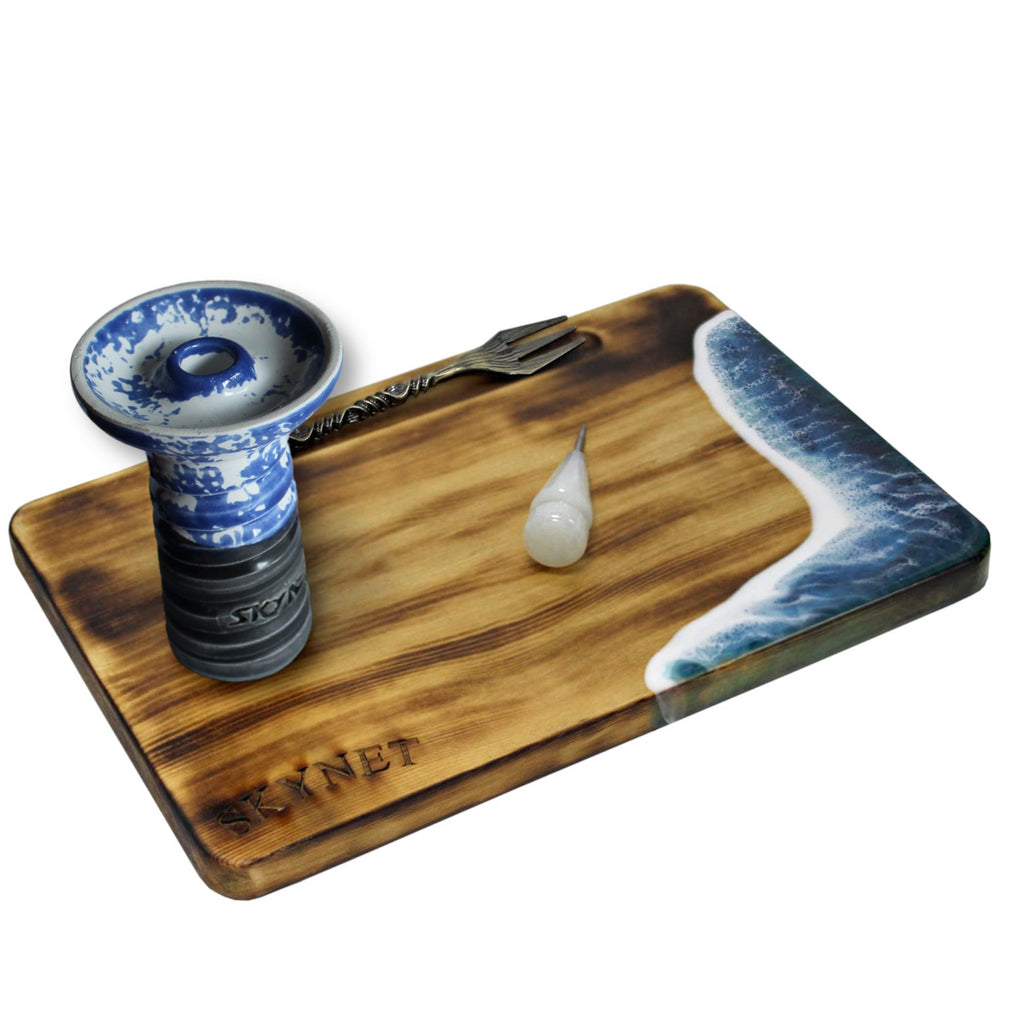 Skynet Kopfbau-Set eckig "blau"