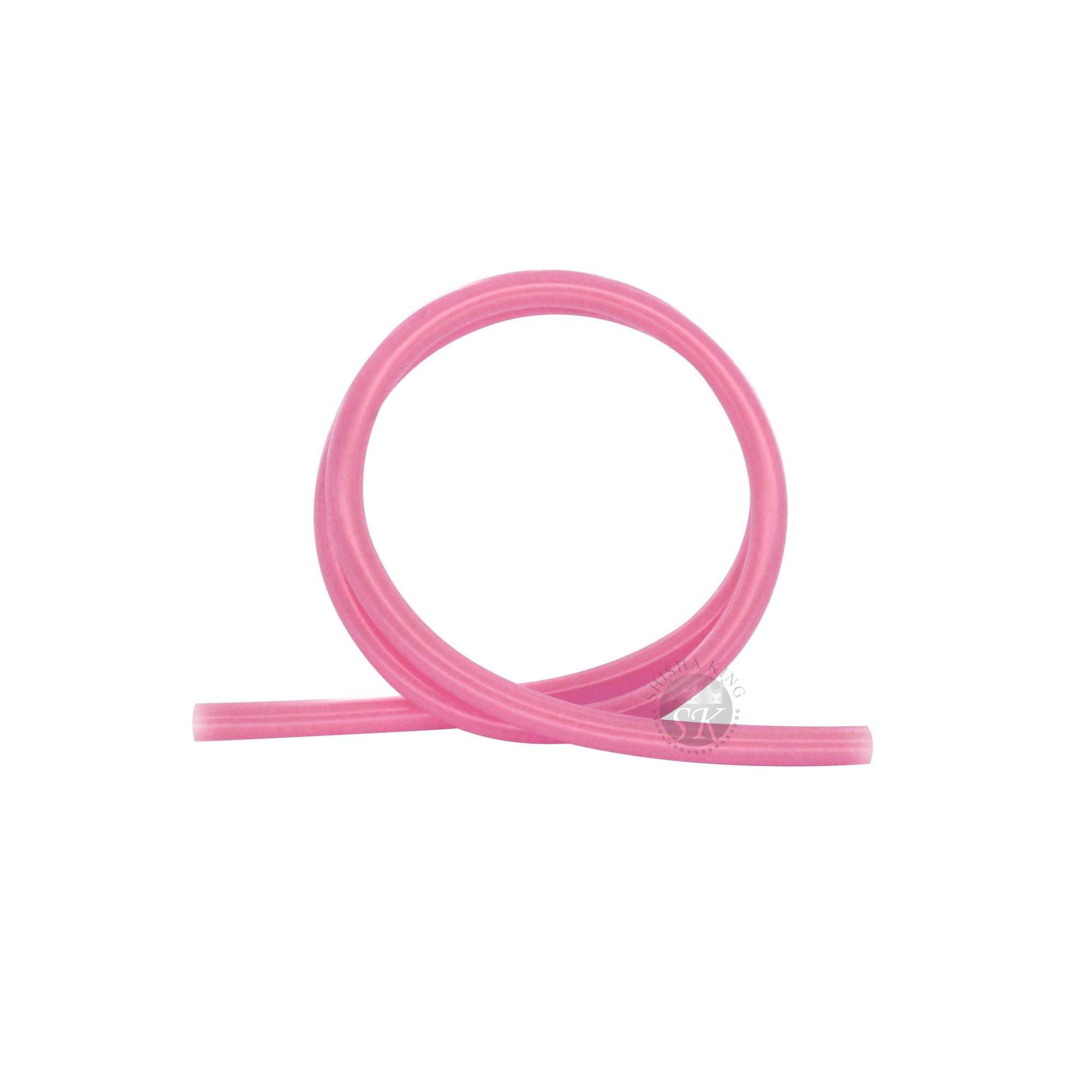 SKS Silikonschlauch glänzend - Pink Transparent