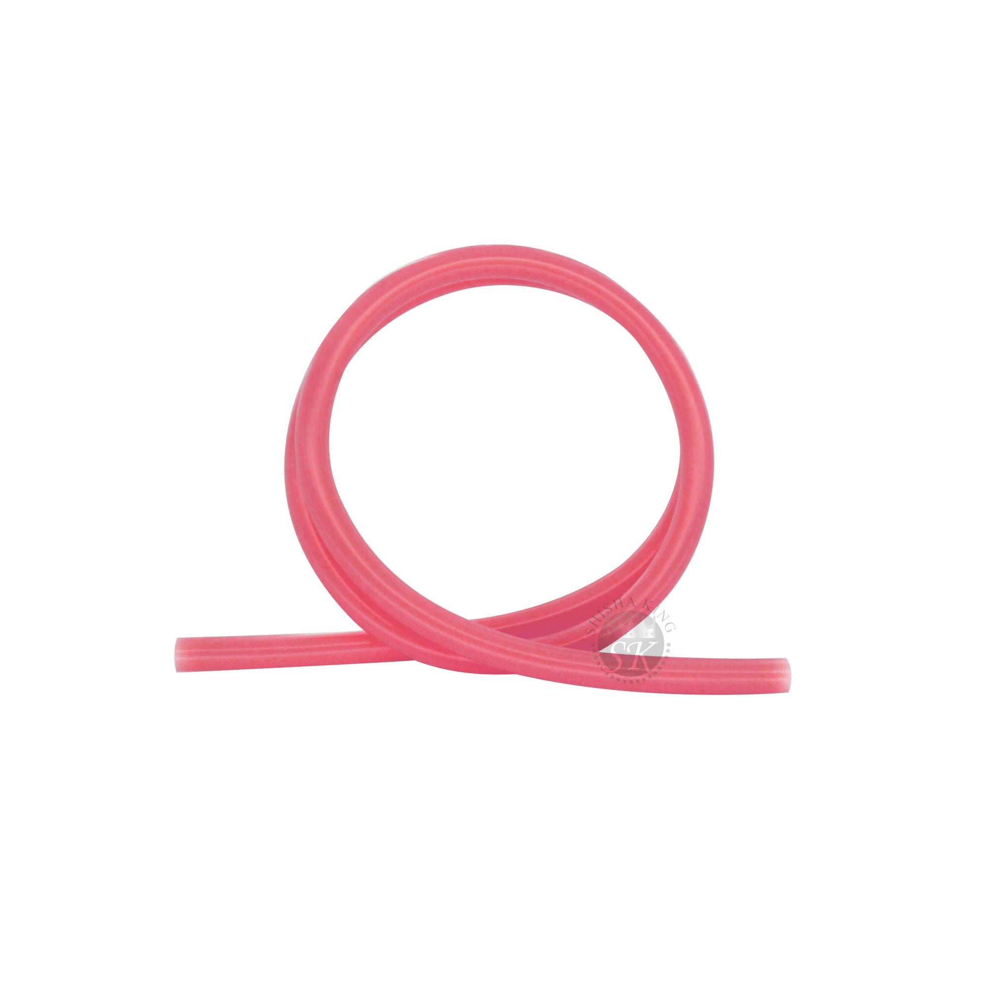 SKS Silikonschlauch glänzend - Red Transparent