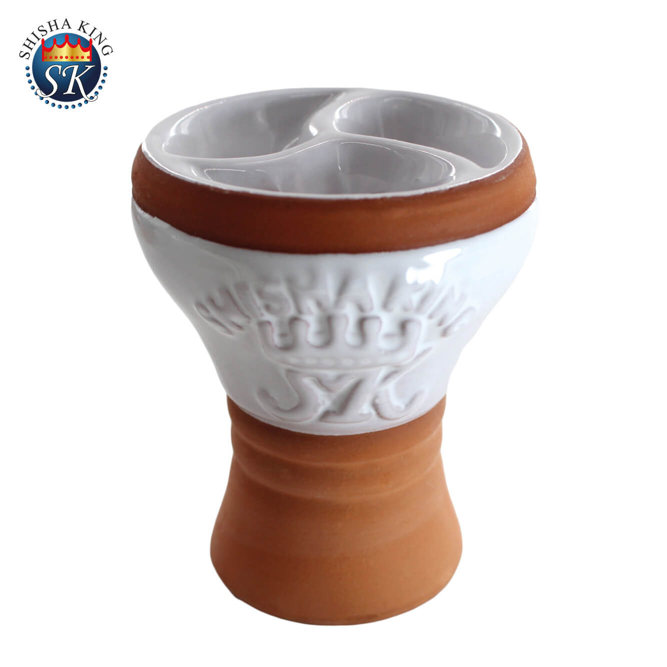 SKS Triple King Head - White