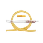 SKS Magic Stripes Silikonschlauchset - Red-White/Gold