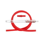 SKS Magic Stripes Silikonschlauchset - Red-White/Red