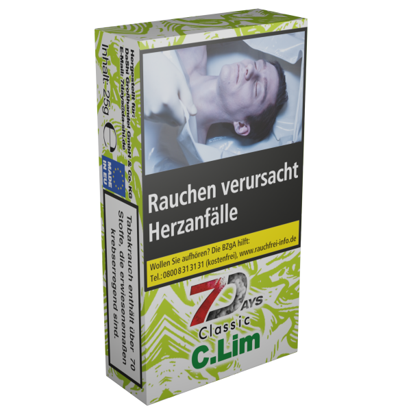7Days Tobacco Classic 25g -C.Lime-