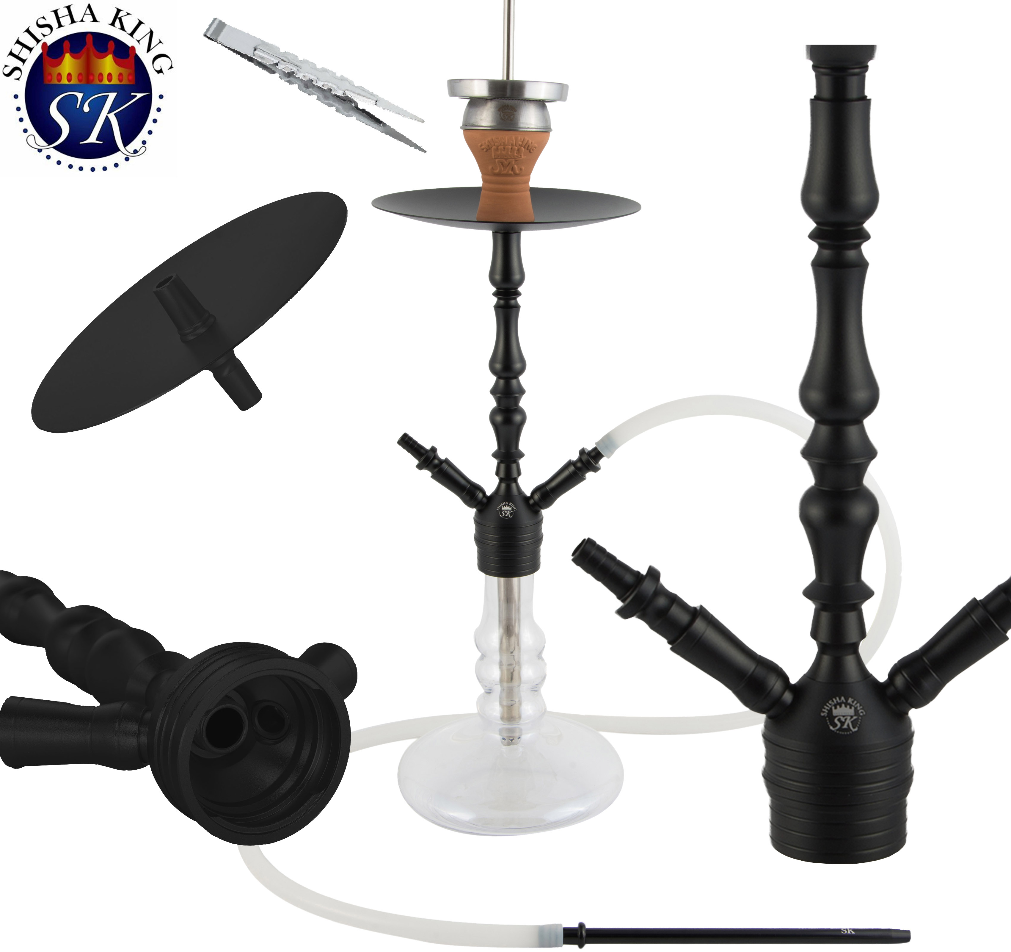 SKS 627 2K18 in Blau Top Shisha Komplett Set bei SHISHAKING online