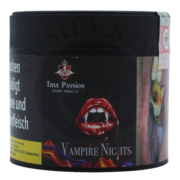 True Passion Shisha Tabak 200g Vampire Nights