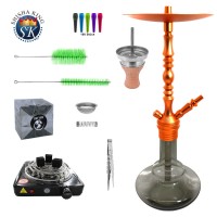 SKS 619 Magnoon Shisha Mega Set Roségold / Light Black SKS 619 Magnoon Shisha Mega Set Roségold / Light Black