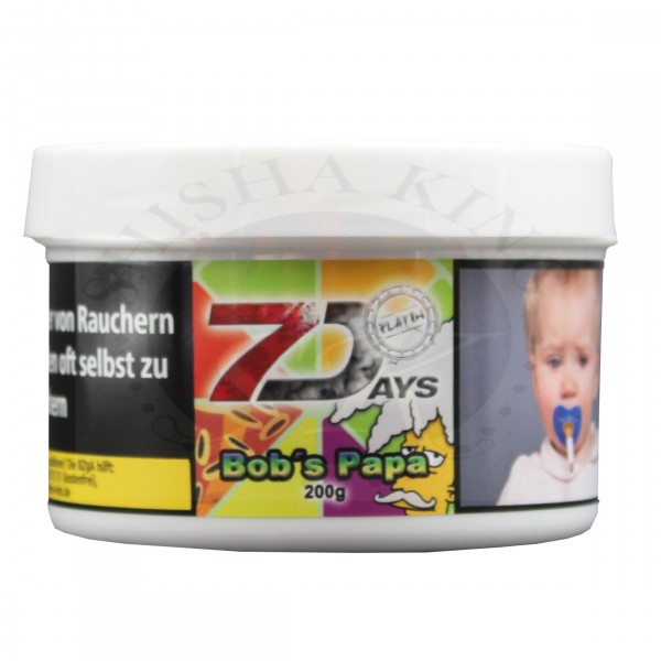 7 Days Platin 200g - Bobs Papa