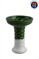 Lotus Bowl-Green/White