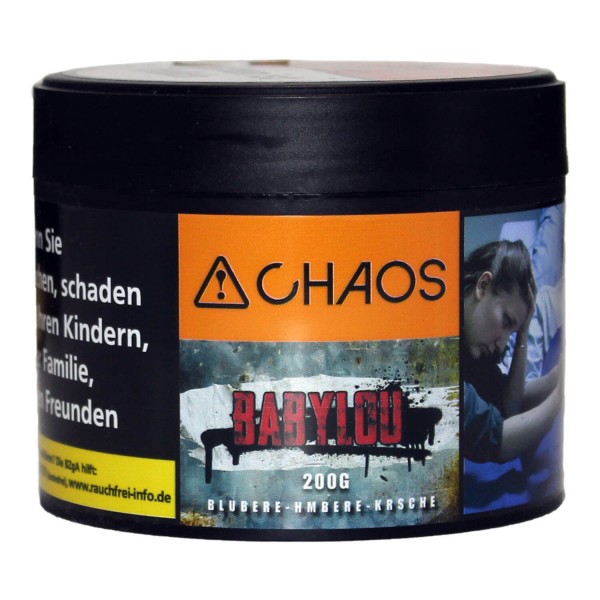 Chaos Shisha Tabak 200g Babylou