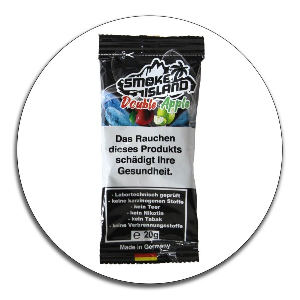 Smoke Island 20g Shisha Ersatztabak Double Apple